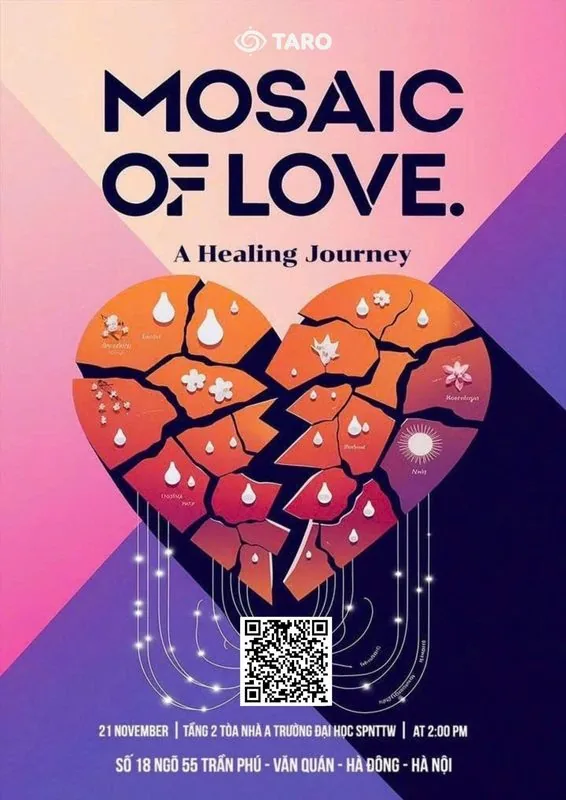 Poster Mosaic of Love — A Healing Journey